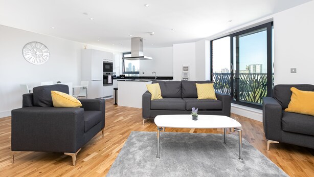 Apartment | Living area - London Riverview - Canary Wharf - Excel (London)