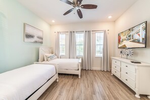 6 bedrooms, in-room safe, iron/ironing board, free WiFi