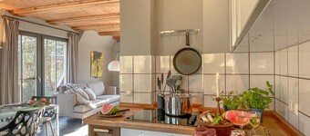 traumHaff beach house on Achterwasser. Design & Art on Usedom, with fireplace & sauna