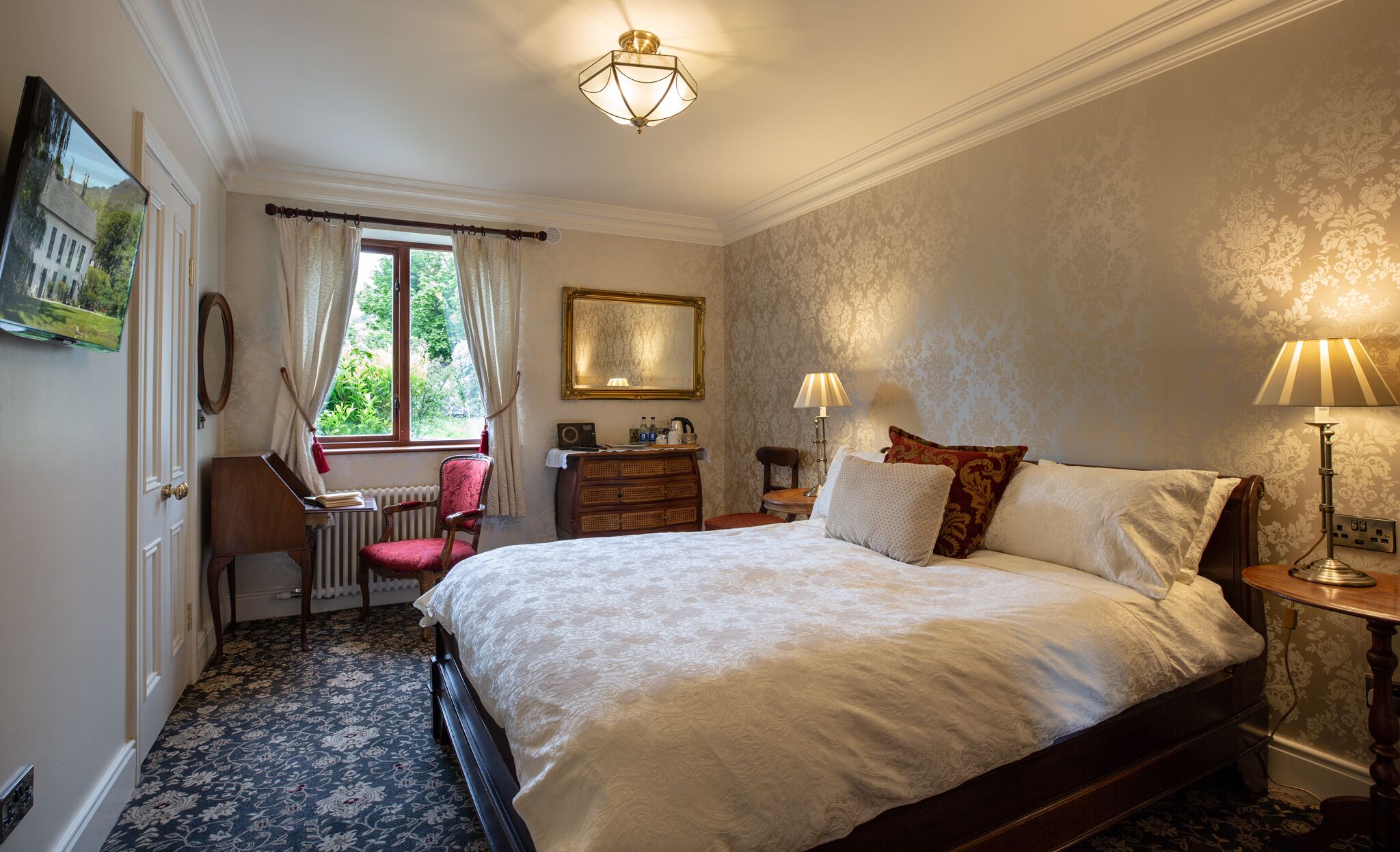 Standard Double Room (Garden Room) | Hypo-allergenic bedding, individually decorated, individually furnished