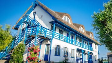 Majoituspaikan julkisivu