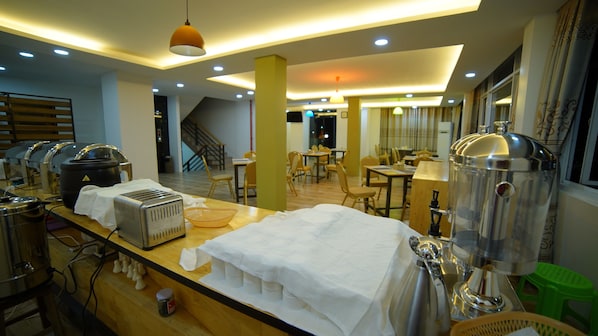 Daily local cuisine breakfast (USD 3 per person) - Present Hotel (Monywa)