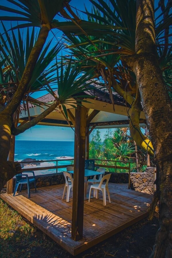 Outdoor dining - Villa Manapany les bains 2 (Manapany-Les-Bains)