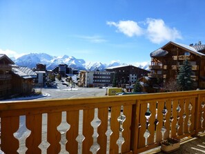 Property grounds - Studio 4 pers. 23m² - Center, Lift, Pets OK, South Terrace (Huez)