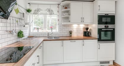 Idílica casa de vacaciones en el sur de Suecia, cerca del lago, WiFi