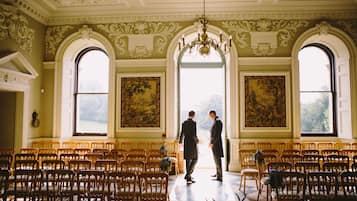 Indoor wedding