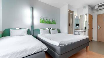 Standard Double Room, Multiple Beds | Desk, laptop workspace, soundproofing, iron/ironing board (on request)
