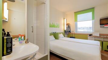 Standard Twin Room, 2 Single Beds | Desk, laptop workspace, soundproofing, iron/ironing board (on request)