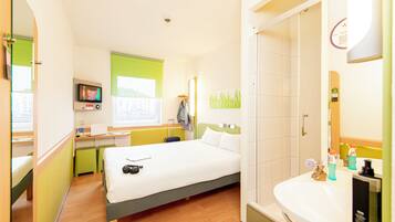 Standard Double Room, 1 Queen Bed, Non Smoking, Pets allowed | Desk, laptop workspace, soundproofing, iron/ironing board (on request)