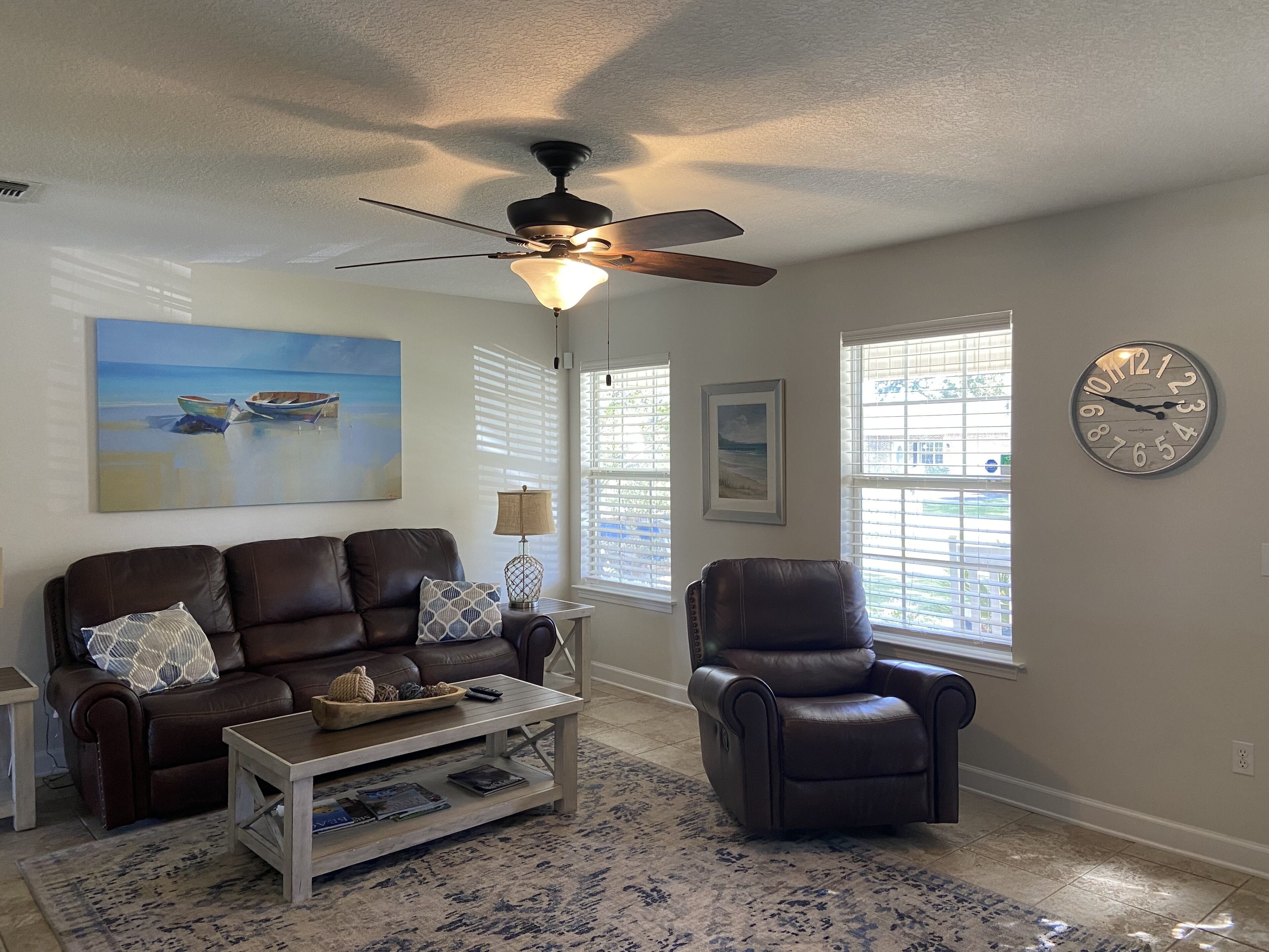 Beachfront Retreat: King bed, Pool, Rocking Chairs, Coffee, & Pet-Friendly!