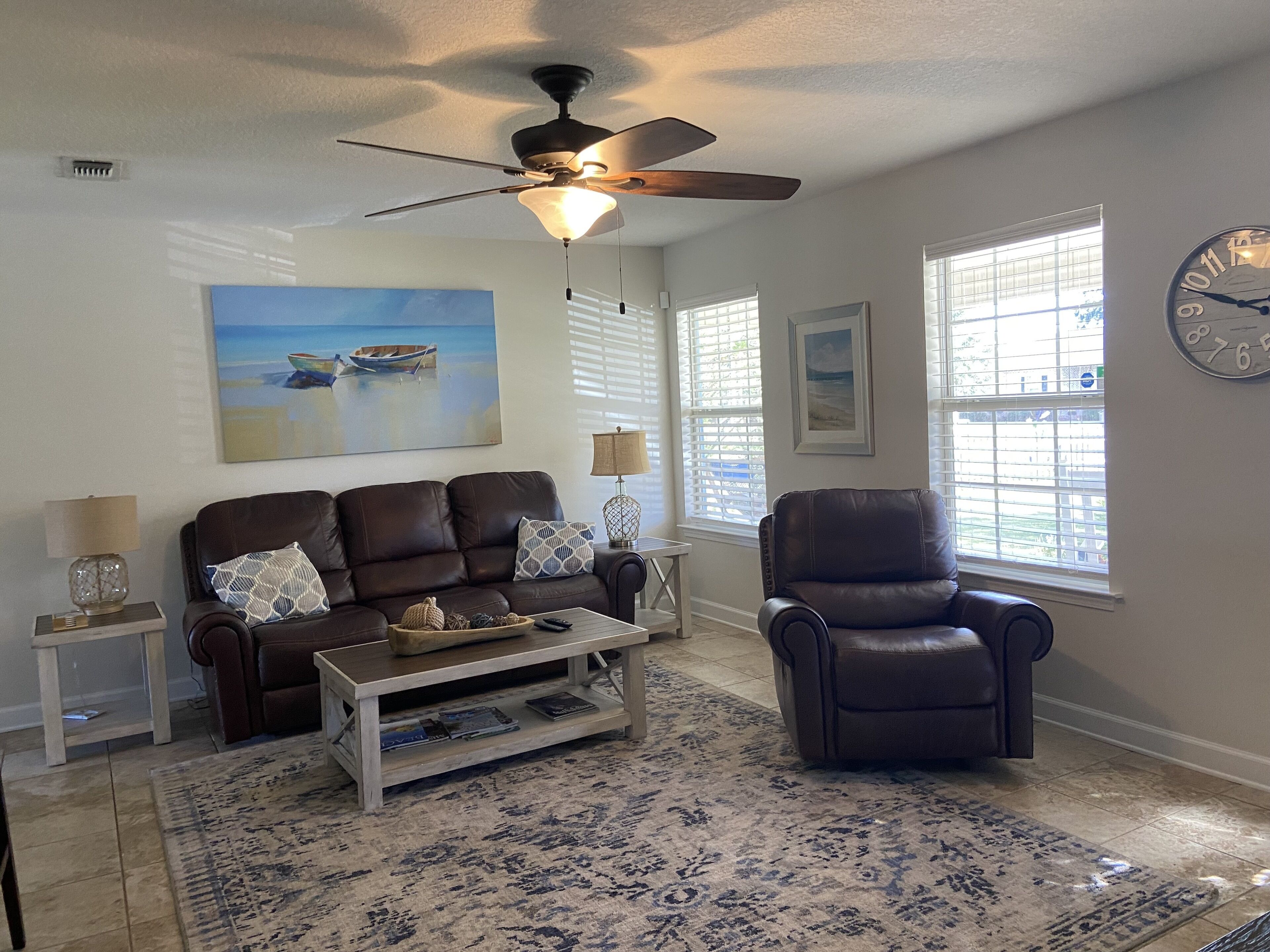 Beachfront Retreat: King bed, Pool, Rocking Chairs, Coffee, & Pet-Friendly!