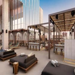 Rooftop terrace
