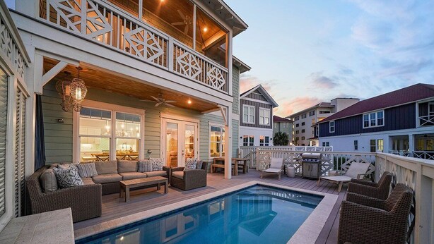 A heated pool - Don't Worry Beach Happy - Lakefront Vacation Home Near the Beach with a Private Pool (Miramar Beach)