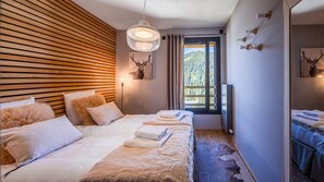3 bedrooms, soundproofing, iron/ironing board, WiFi - Flat 6 pers - modern, central, ski in ski out (Châtel)
