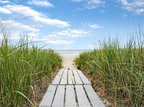 Accommodatie ligt op het strand