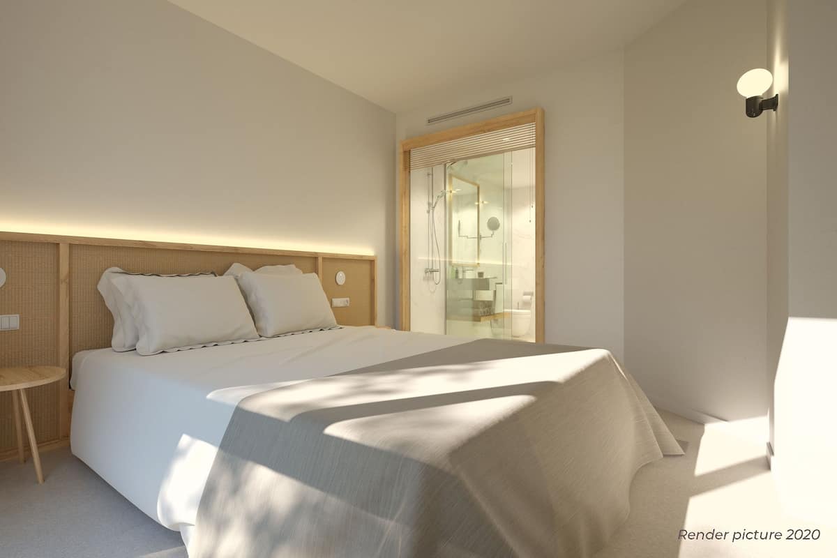 1 Schlafzimmer, Zimmersafe, Schreibtisch, laptopgeeigneter Arbeitsplatz
