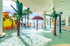 Indoor pool, outdoor pool - Luxury Oceanfront Condo, Stunning Views Multiple Pools Sandy Beach Resort (Myrtle Beach)