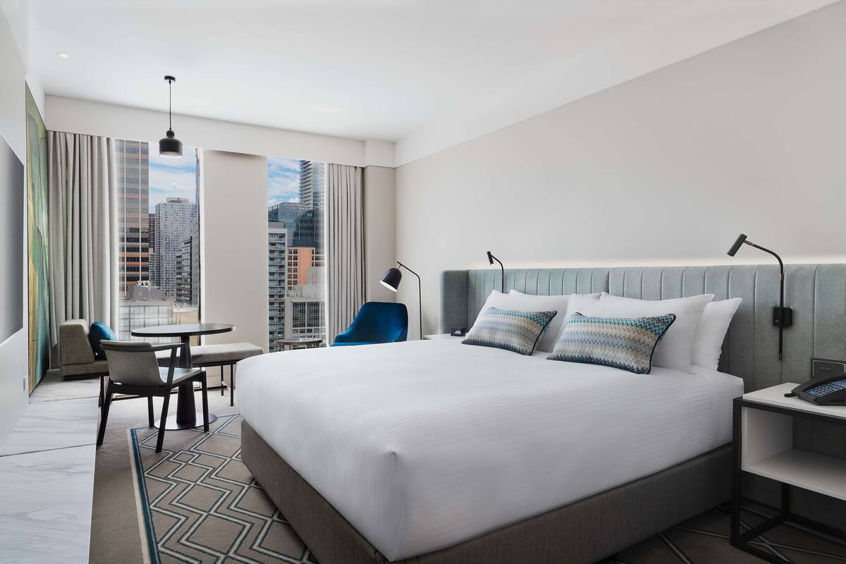 ห้องดีลักซ์, เตียงคิงไซส์ 1 เตียง (King Deluxe Room) | ตู้นิรภัยในห้องพัก, ผ้าม่านกันแสง, ห้องเก็บเสียง, เตารีด/โต๊ะรีดผ้า