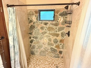 Hair dryer - Charming Condo with Breathtaking Ocean Views, Stunning Sunsets, and a Touch of Romance! (St John)