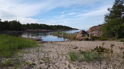 Comfortable seaside villa in the Nordic Archipelago by four star resort