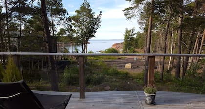 Comfortable seaside villa in the Nordic Archipelago by four star resort