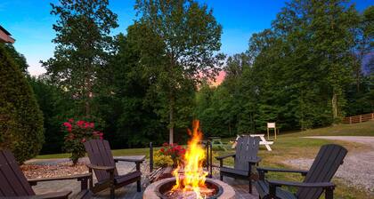 Leiper's Fork Home ❤️ Balcón al aire libre de 70 pies con vista al campo en 12 acres aislados