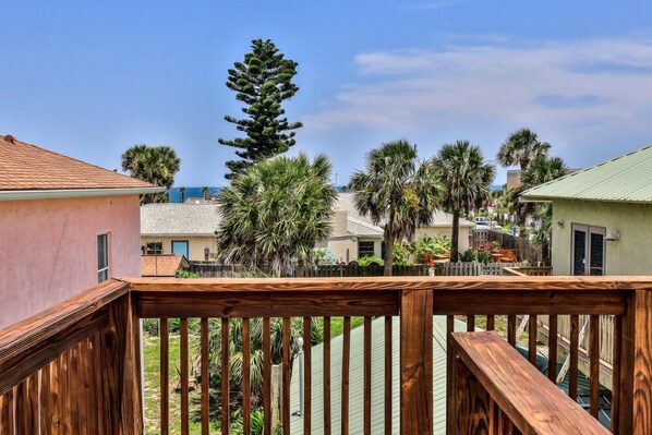Comfort Apartment, 2 Bedrooms (216 A) | Balcony - Flagler Beach Vacation Rentals (Flagler Beach)