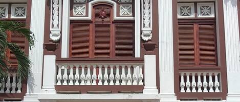 Façade de l’hébergement