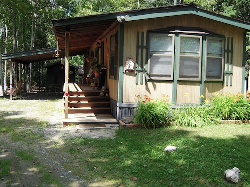 On Eagle Lake  located on ATV and Snowmobile trails.