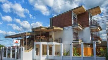 Fassade der Unterkunft