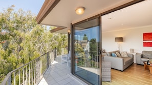 Terrace/patio - Endeavour, 3/13 Ondine Cl - large three bedroom unit with filtered water views (Nelson Bay)