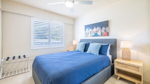 2 bedrooms, iron/ironing board, free WiFi