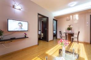 Family Apartment | Living area | Flat-screen TV