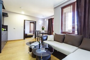 Apartment | Living area | Flat-screen TV - CityHome Aparthotel (Sofia)