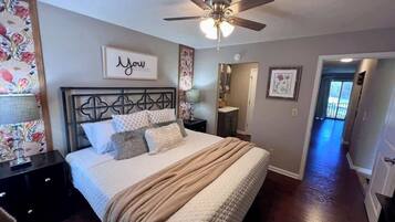 Iron/ironing board, WiFi, bed sheets
