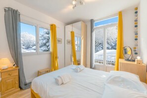 3 soverom, strykejern/-brett, wi-fi (inkludert) og sengetøy