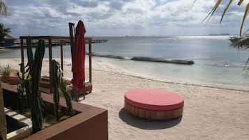 Private beach