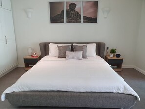 2 bedrooms, in-room safe, iron/ironing board, WiFi