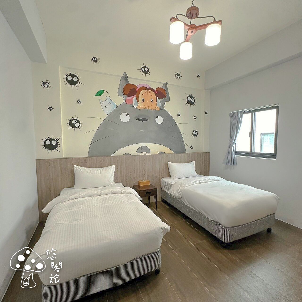 Habitación básica doble, 1 habitación | Cortinas opacas y ropa de cama