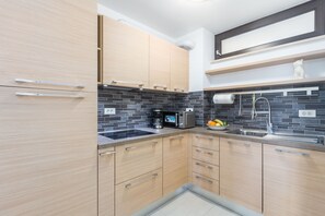 Fridge, microwave, stovetop, dishwasher - Right in the Porec center, near the beach,WiFi,air conditioning,garage, elevator (Porec)