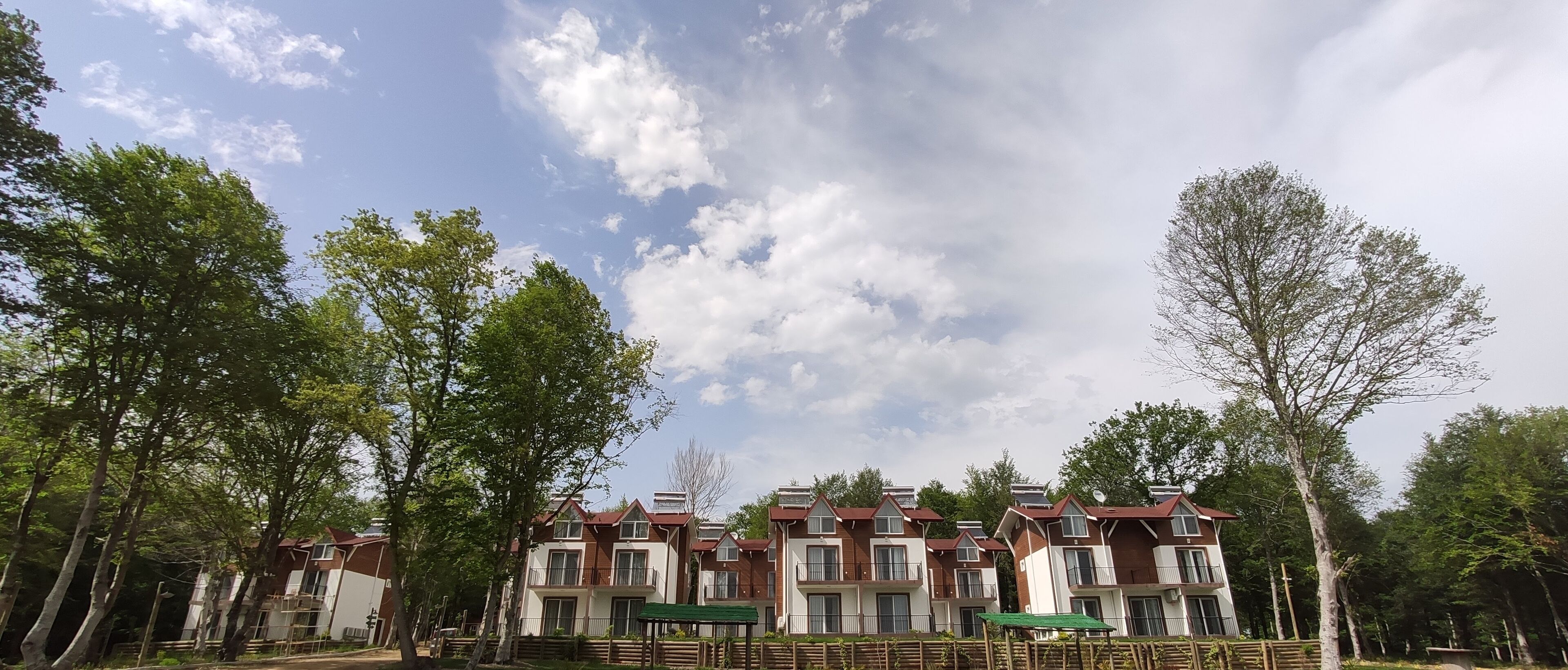 Façade de l’hébergement