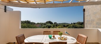 Appartement de vacances confortable "Villa Fico 2" avec balcon, jardin et climatisation