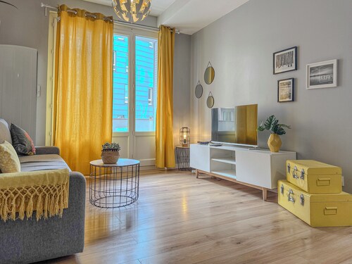 #D6 | Hello Sunshine ☀️| T3 6 couchages| Caserne de Bonne