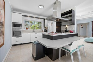 Fridge, microwave, coffee/tea maker