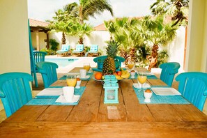 Udendørs spisemuligheder