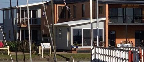 Fassade der Unterkunft