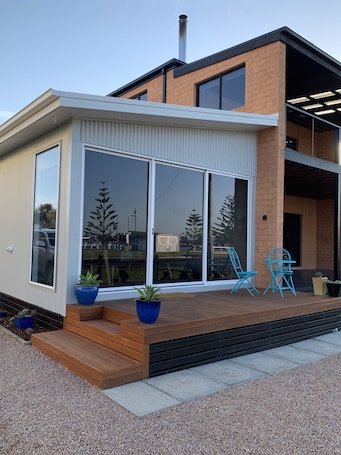 Terraza o patio. Boat Harbour Jetty B&B