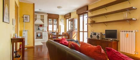 Smart-tv en een stereo