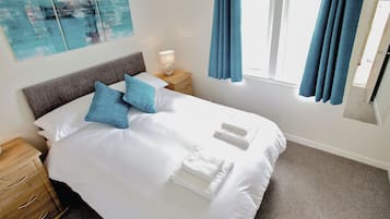 2 habitaciones, wifi gratis y ropa de cama