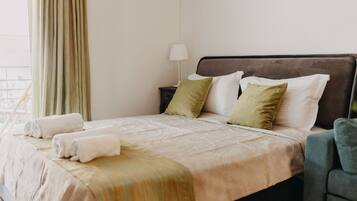 1 soverom, strykejern/-brett, wi-fi og sengetøy